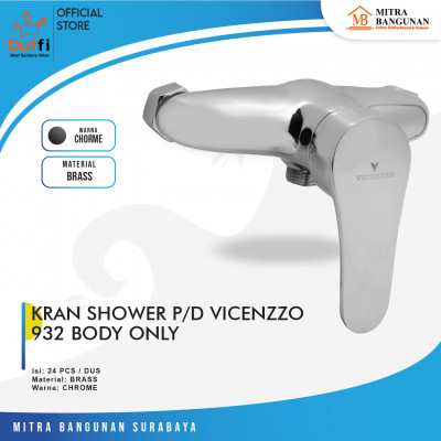 KRAN SHOWER P/D VICENZZO 932 BODY ONLY